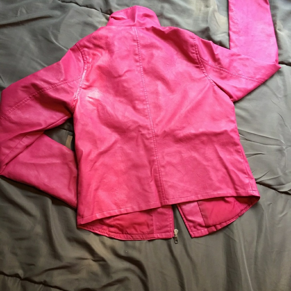 Pink leather - Picture 3 of 3